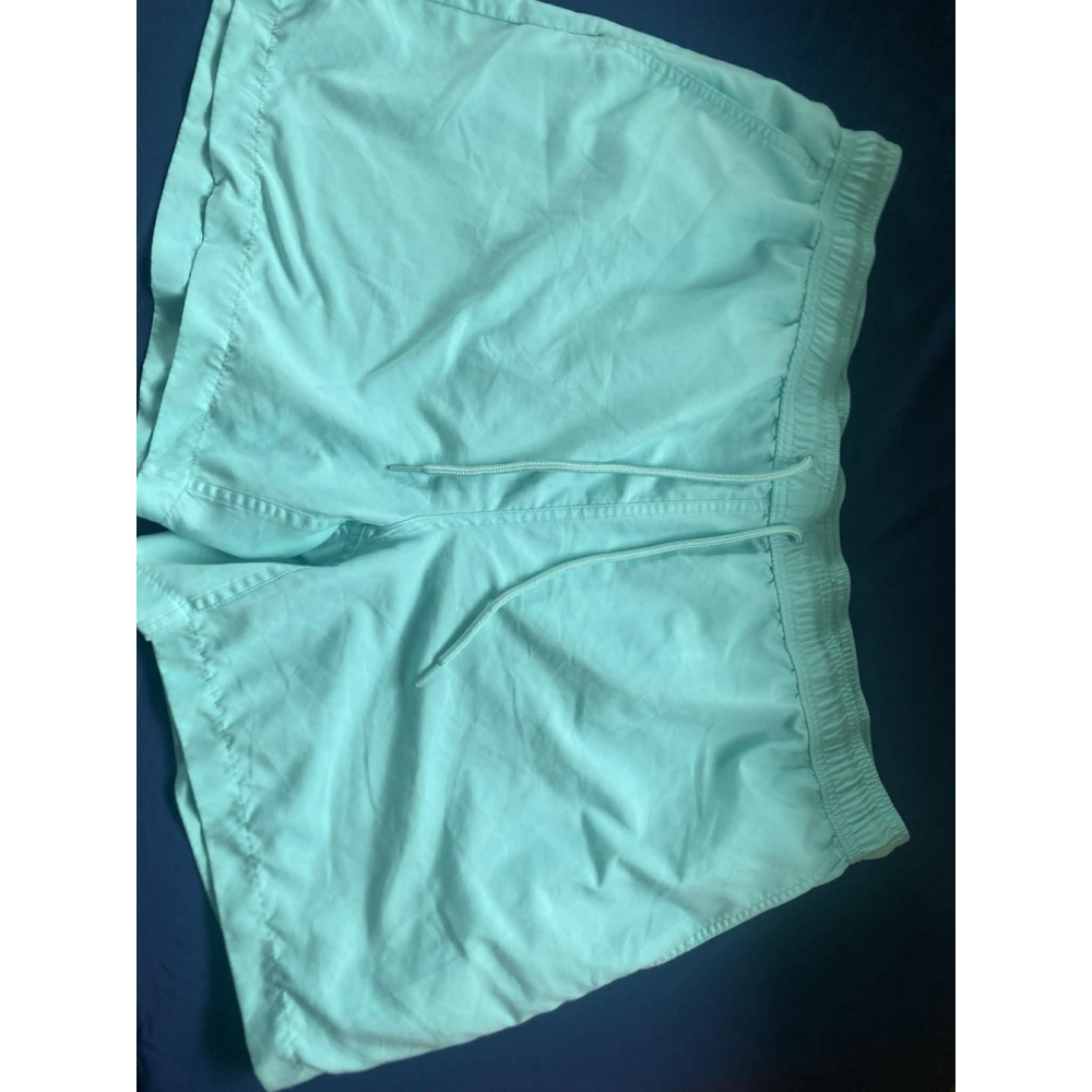 George Men’s Swim Trunks 2XL 44-46 Mint Green Mesh Lined Pockets Beach Shorts
